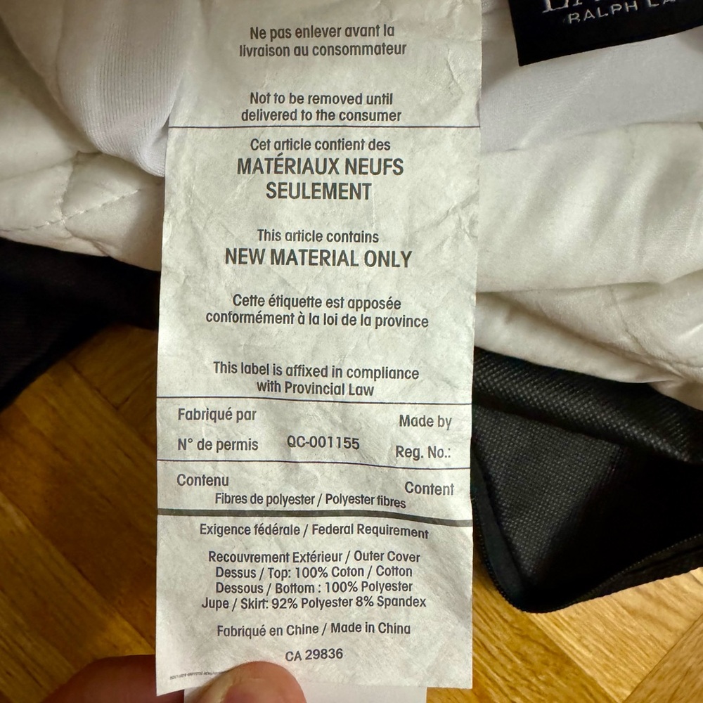 Ralph Lauren Elegant White Comforter - Picture 4 of 5